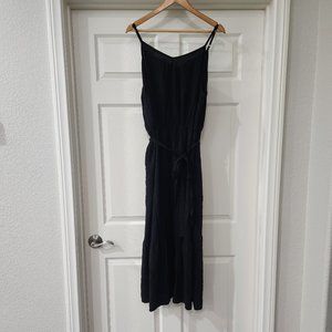 Elegant Black Sleeveless Dress